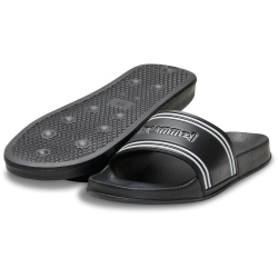 hummel Retro Pool Slide Badelatschen 2114 - black/white 43