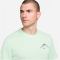 NIKE Dri-FIT kurzarm Laufshirt Herren 376 - vapor green M