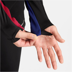 NIKE FC Barcelona Dri-FIT Strike Trainingsshirt Herren 011 - black/noble red/lt orewood brn S