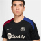NIKE FC Barcelona Dri-FIT Strike kurzarm Trainingsshirt Herren 011 - black/noble red/lt orewood brn S