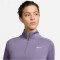 NIKE Dri-FIT Pacer 1/2-Zip Lauf-Oberteil 509 - daybreak/reflective silv XS