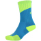 PEAK Socken 20435 - himmelblau/neongelb 28-34
