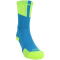 PEAK Socken 20435 - himmelblau/neongelb 28-34