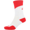 PEAK Socken 20434 - weiss/rot 28-34