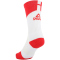 PEAK Socken 20434 - weiss/rot 28-34
