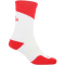 PEAK Socken 20434 - weiss/rot 28-34