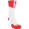 PEAK Socken 20434 - weiss/rot 28-34