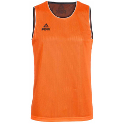 PEAK Iowa wendbares Basketballtrikot-Set 23004 - schwarz/orange XL