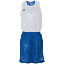 PEAK Iowa wendbares Basketballtrikot-Set 20057 - blau/weiss 3XS