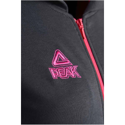 PEAK Kapuzenjacke Damen 20606 - grau/pink XS