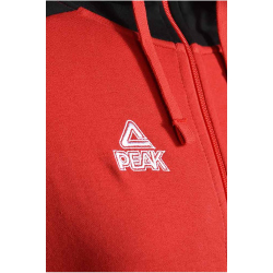 PEAK Kapuzenjacke 20601 - rot/schwarz XS