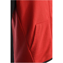 PEAK Kapuzenjacke 20601 - rot/schwarz XS