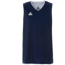 PEAK Team wendbares Basketballtrikot 26022 - dunkelblau/weiss XXS