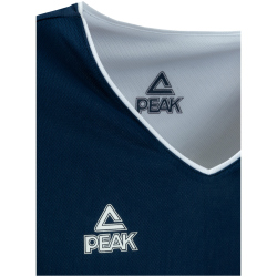 PEAK Team wendbares Basketballtrikot 26022 - dunkelblau/weiss XXS