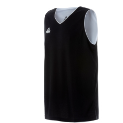 PEAK Team wendbares Basketballtrikot 26016 - schwarz/weiss 3XS