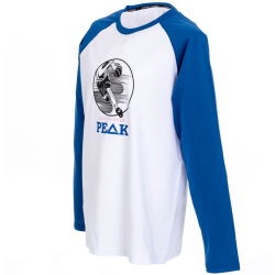 PEAK Tony Parker Langarmshirt Kinder 20673 - blau 140