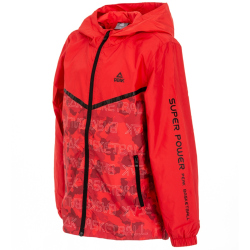 PEAK wasserabweisende Funktionsjacke Kinder 20668 - rot 140