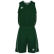 PEAK Team Basketballtrikot-Set Herren 20372 - dunkelgr&uuml;n/weiss S