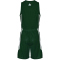 PEAK Team Basketballtrikot-Set Herren 20372 - dunkelgr&uuml;n/weiss S