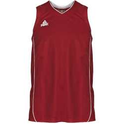 PEAK Team Basketballtrikot-Set Herren 20096 - burgund/weiss XS