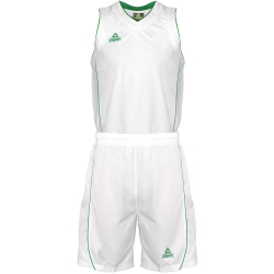 PEAK Team Basketballtrikot-Set Herren 20087 - weiss/gr&uuml;n S