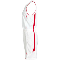 PEAK Team Basketballtrikot-Set Herren 20010 - weiss/rot XXS