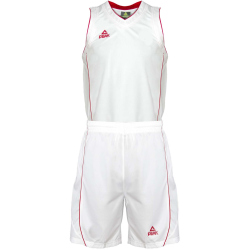 PEAK Team Basketballtrikot-Set Herren 20010 - weiss/rot S