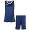 PEAK Team Basketballtrikot-Set Damen 20547 - dunkelblau/weiss XXL