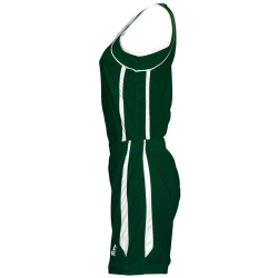 PEAK Team Basketballtrikot-Set Damen 20134 - dunkelgr&uuml;n/weiss XXL