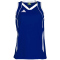 PEAK Team Basketballtrikot-Set Damen 20081 - blau/weiss 3XS