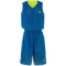 PEAK wendbares Basketballtrikot-Set 23006 - blau/gelb XXS