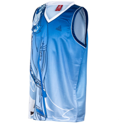 PEAK Jason Kidd Asia Basketballtrikot 26004 - blau XS