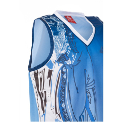 PEAK Jason Kidd Asia Basketballtrikot 26004 - blau XS