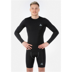 PEAK langarm Kompressionsshirt 20652 - schwarz L