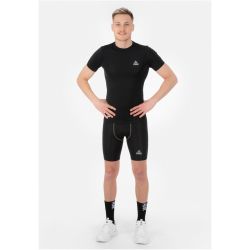 PEAK kurzarm Kompressionsshirt Herren 20654 - schwarz XL