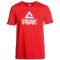 PEAK Big Logo T-Shirt 20334 - rot 3XS