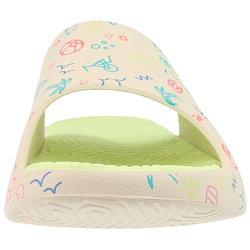 PEAK TaiChi Pantoletten 21718 - comic/creme/hellgr&uuml;n 42