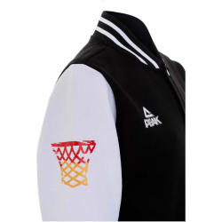 PEAK Deutschland Collegejacke 25048 - schwarz M