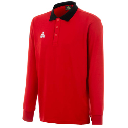 PEAK Deutschland langarm Poloshirt 25041 - rot S