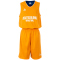 PEAK Deutschland wendbares Basketballtrikot-Set 25037 - orange/blue M