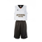 PEAK DBB Deutschland wendbares Basketballtrikot-Set 25036 - schwarz/weiss XL