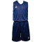 PEAK Deutschland wendbares Basketballtrikot-Set 20351 - blau/orange L