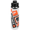 NIKE SS Recharge Chug Graphic Trinkflasche aus Edelstahl - für Kohlensäurehaltige Getränke geeignet - 709 ml 114 - white/black/safety orange