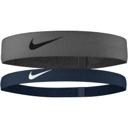 2er Pack NIKE Flex Headband Damen 028 - iron grey/armory...