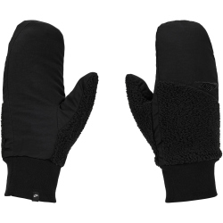 NIKE LM High Pile Fleece Handschuhe Herren 081 - black/black/dk smoke grey M