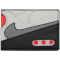 NIKE Icon Air Max 90 Card Geldbeutel Portemonnaie 068 - neutral grey/infrared/cool grey