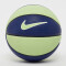 NIKE Swoosh Skills Basketball 473 - deep royal blue/vapor green/white 3