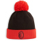 PUMA AC Mailand Essentials Pom Pom Beanie 04 - PUMA black/for all time red