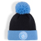 PUMA Manchester City FC Essentials Pom Pom Beanie 03 - PUMA navy/team light blue