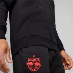 PUMA FC Red Bull Salzburg Essentials Fleece Kapuzenjacke...